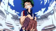 Deku as seen in My Hero Academia anime (Image credit: Studio Bones)